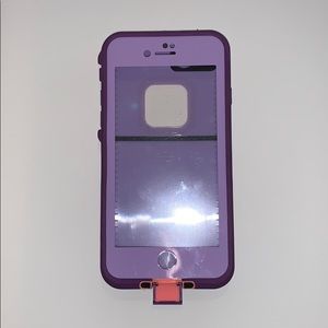 purple lifeproof case for iphone 7/8